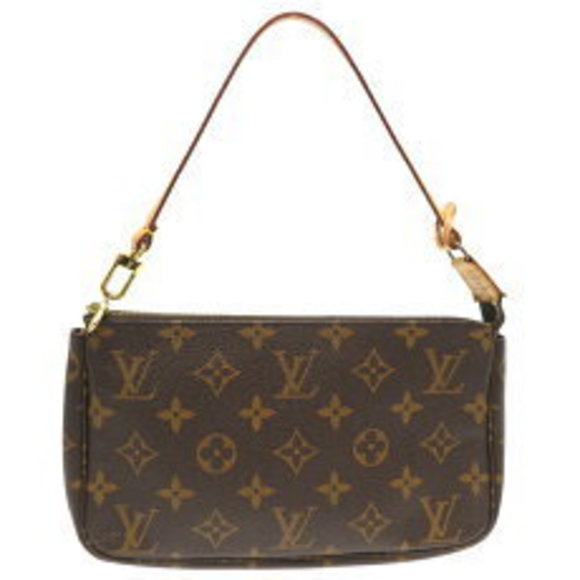 Louis Vuitton Accessoires Brown Pochette Monogram Handbag - Picture 1 of 9